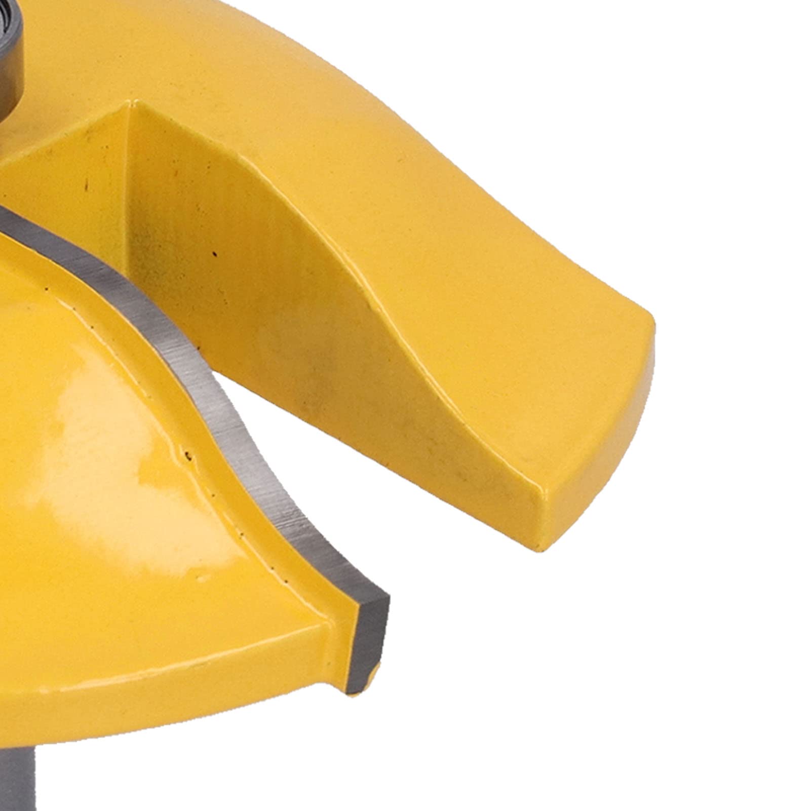 Punta per fresatrice a pannello rialzato, gambo da 1/2 pollici, baia da 8,9 cm, in carburo, per la lavorazione del legno, scanalatura e fresatura di porte