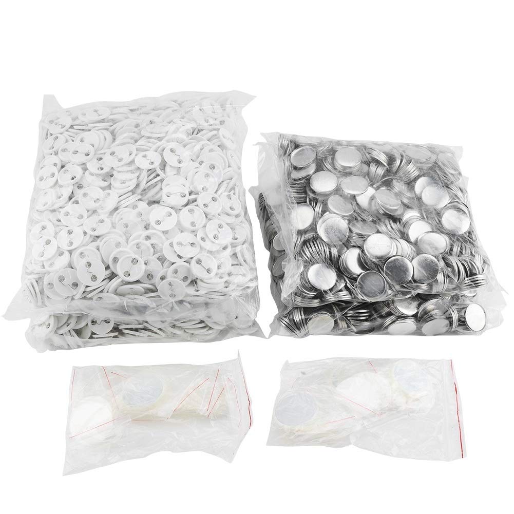 2000pcs 25 mm DIY Blank bouton Epingle Pièces Consommables for Pro Button Maker en gros