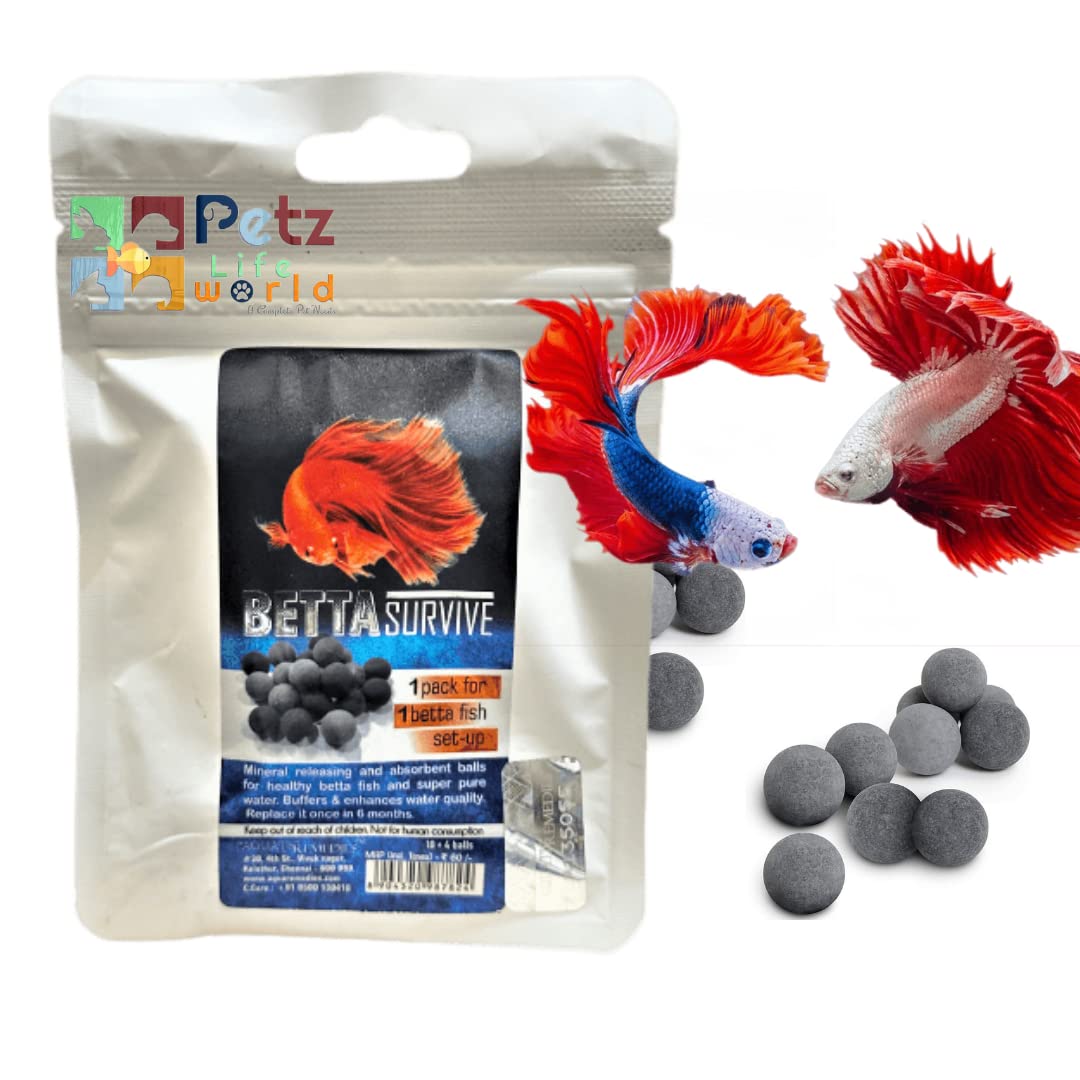 See full amazon price history chart for Aquatic Remedies Betta Survive Mineral Balls for Betta and Shrimp Tank for Pure and Healthy Aquarium Tank 10+4 Balls Per Pack | Pack of 5 Aquatic Remedies Betta Survive Mineral Balls for Betta and Shrimp Tank for Pure and Healthy Aquarium Tank 10+4 Balls Per Pack | Pack of 5 (B0BN5WTGM5) Amazon Price History, Amazon Price Tracker