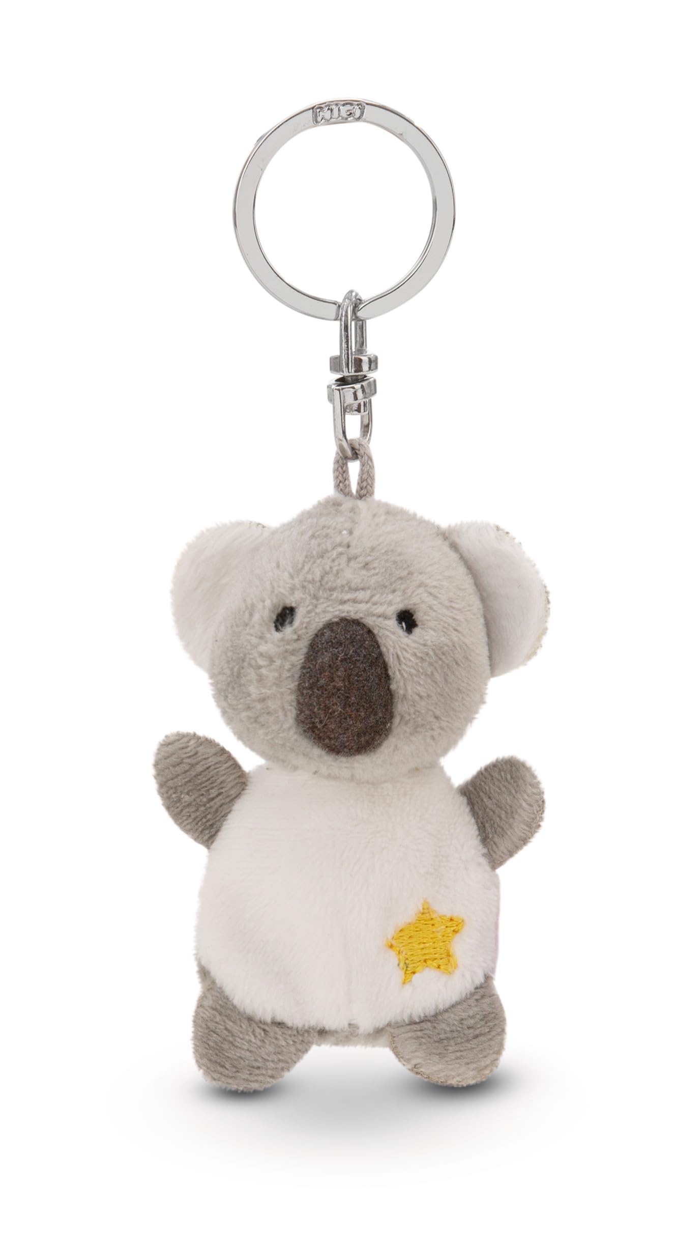 Amazon.co.jp: ニキ キーホルダー コアラ 星付き 5cm - グレー
