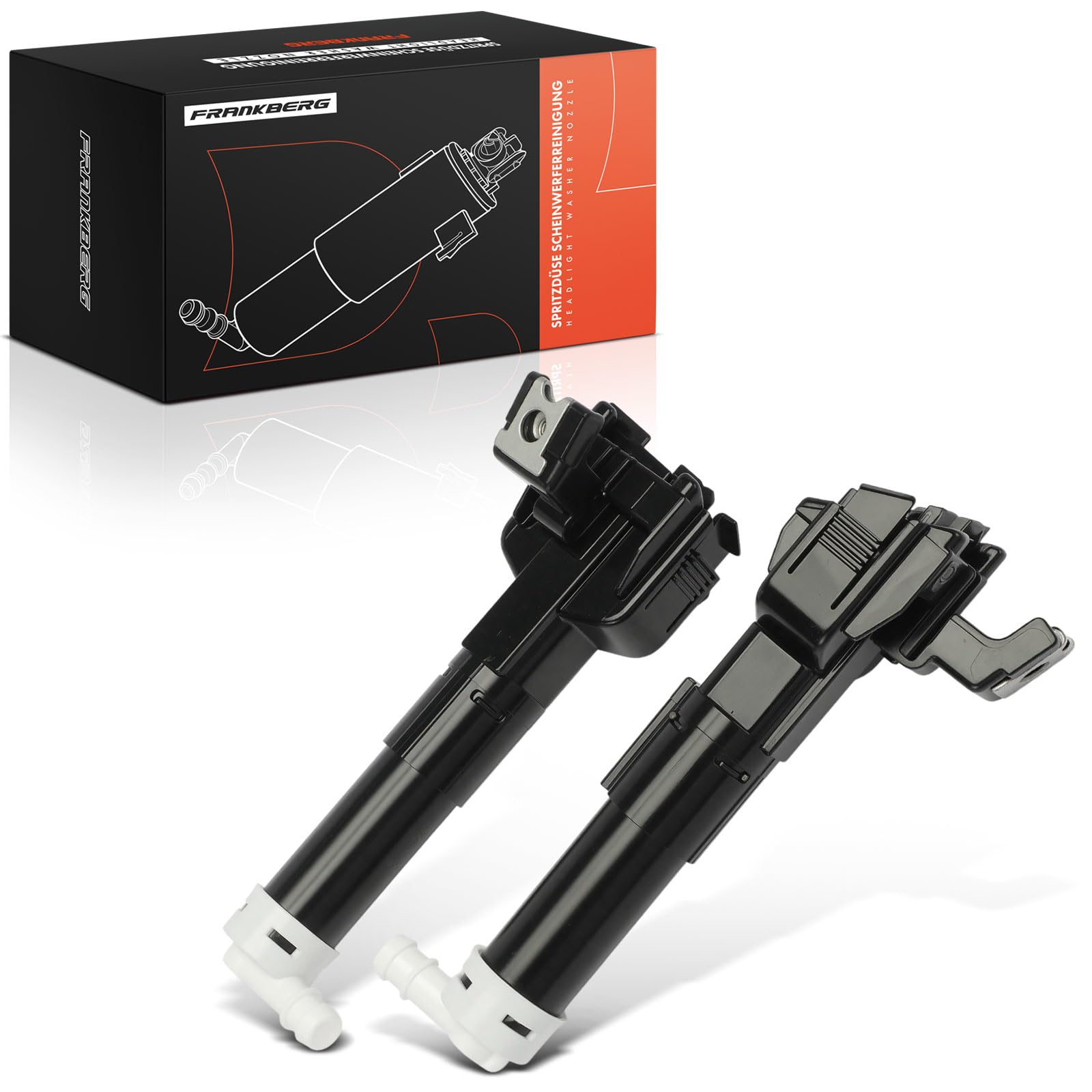 Frankberg 2 ugelli lavafari 85207-0K020 | davanti, Sinistra, Giusto, 85208-0K020; Compatibile con: H.i.l.u.x