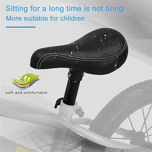 Miniatura 4 de GASLIKE 16 Inch Balance Bike for Big Kids Boys and Girls, No Pedal Sports Training Bicycle, Adjustable Seat Pneumatic Tires Quick Assembly