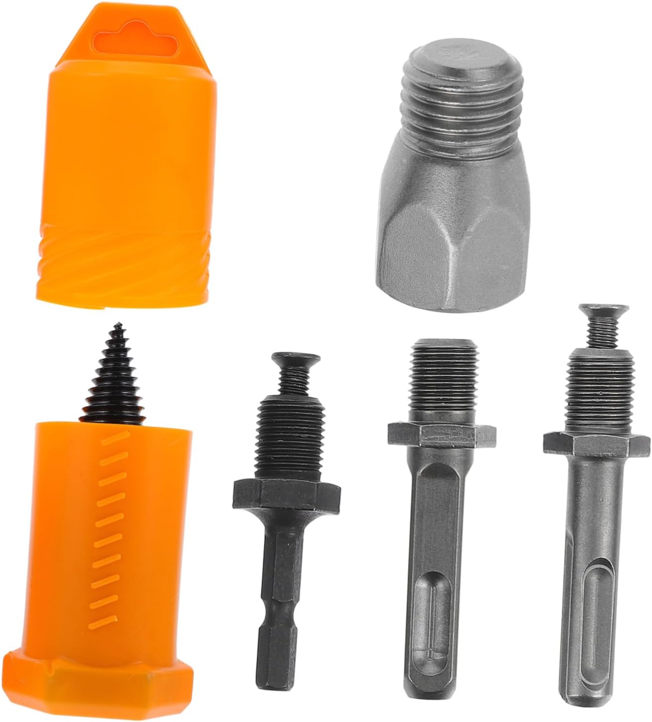 4pcs Firewood Drill Bit Wood Splitter Drill Electric Splitter Bit High Hardness Precision