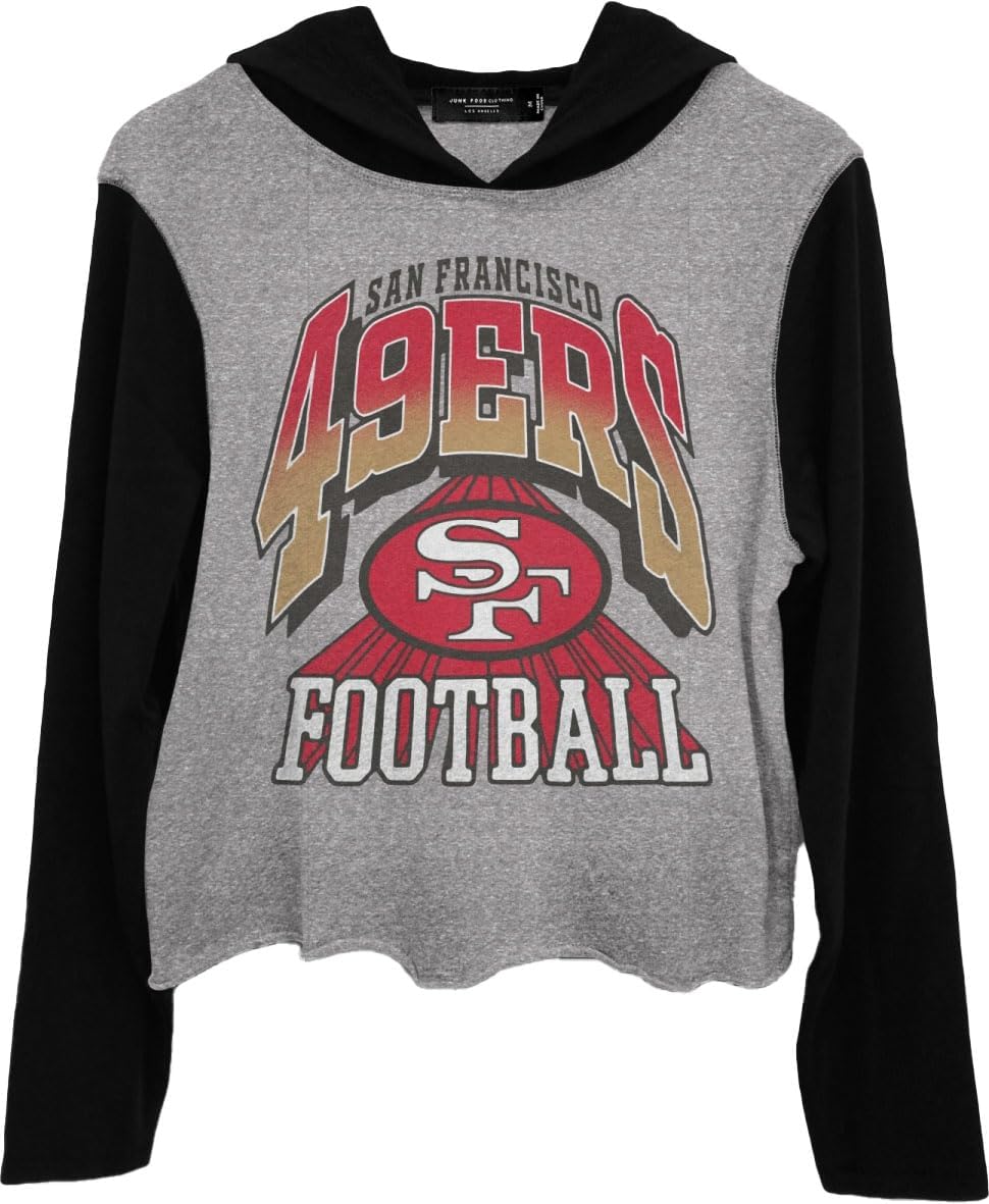 Junk Food Women's Block Crop Hoodie