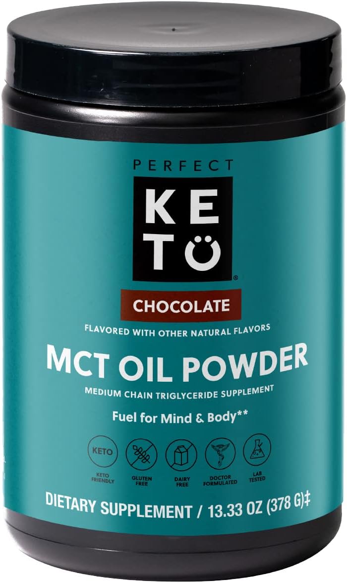 Perfect Keto MCT Oil Powder, Medium Chain Triglycerides