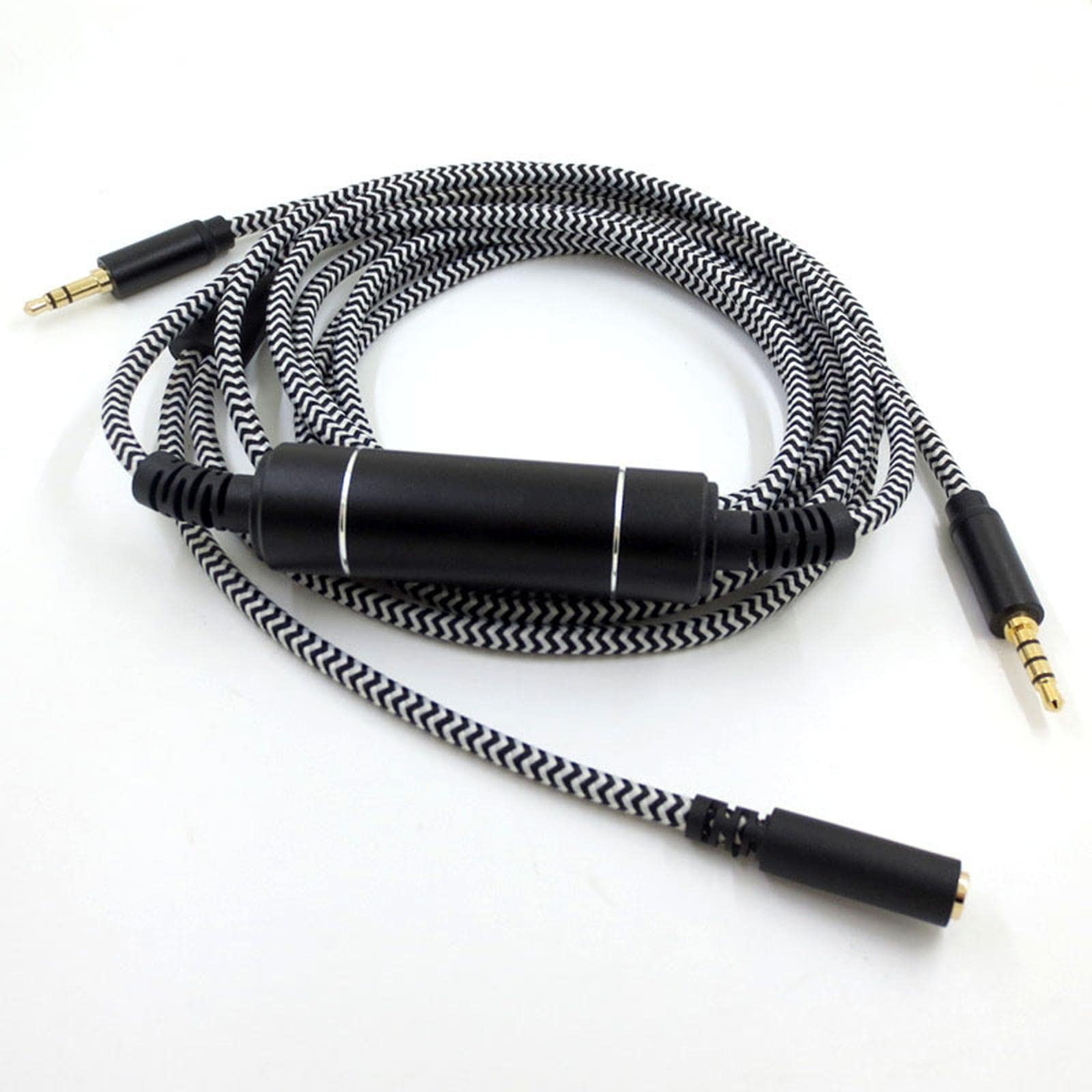 Cavo di prolunga per Cuffie da 8,2 Piedi, Cavo Audio da 3,5 mm per apparecchiature Stereo, Tablet,