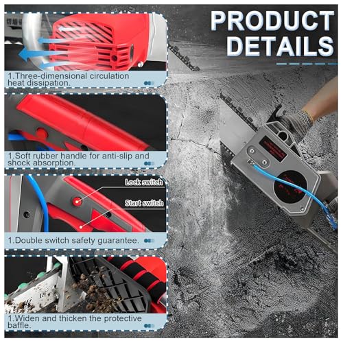 KPOUYYDS Electric Concrete Chain Saw