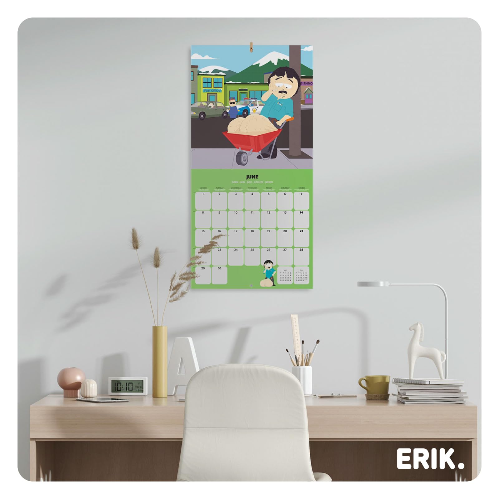 Boxclever Press ‘Mon Calendrier Familial’. Calendriers Muraux à 6