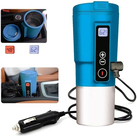 2-in-1 Car Cup Heater & Cooler – Keeps Drinks Hot Or Cold, Plugs Into Cigarette Lighter