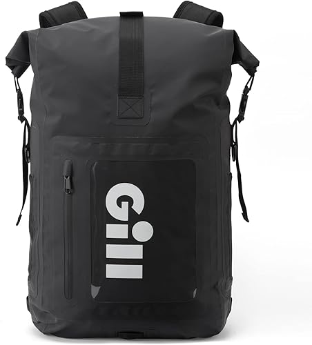 Miniatura 1 de Gill Mochila Voyager - Impermeable y resistente a pinchazos para deportes acuáticos, gimnasio, playa, navegación, viajes, camping, Negro -, Classic