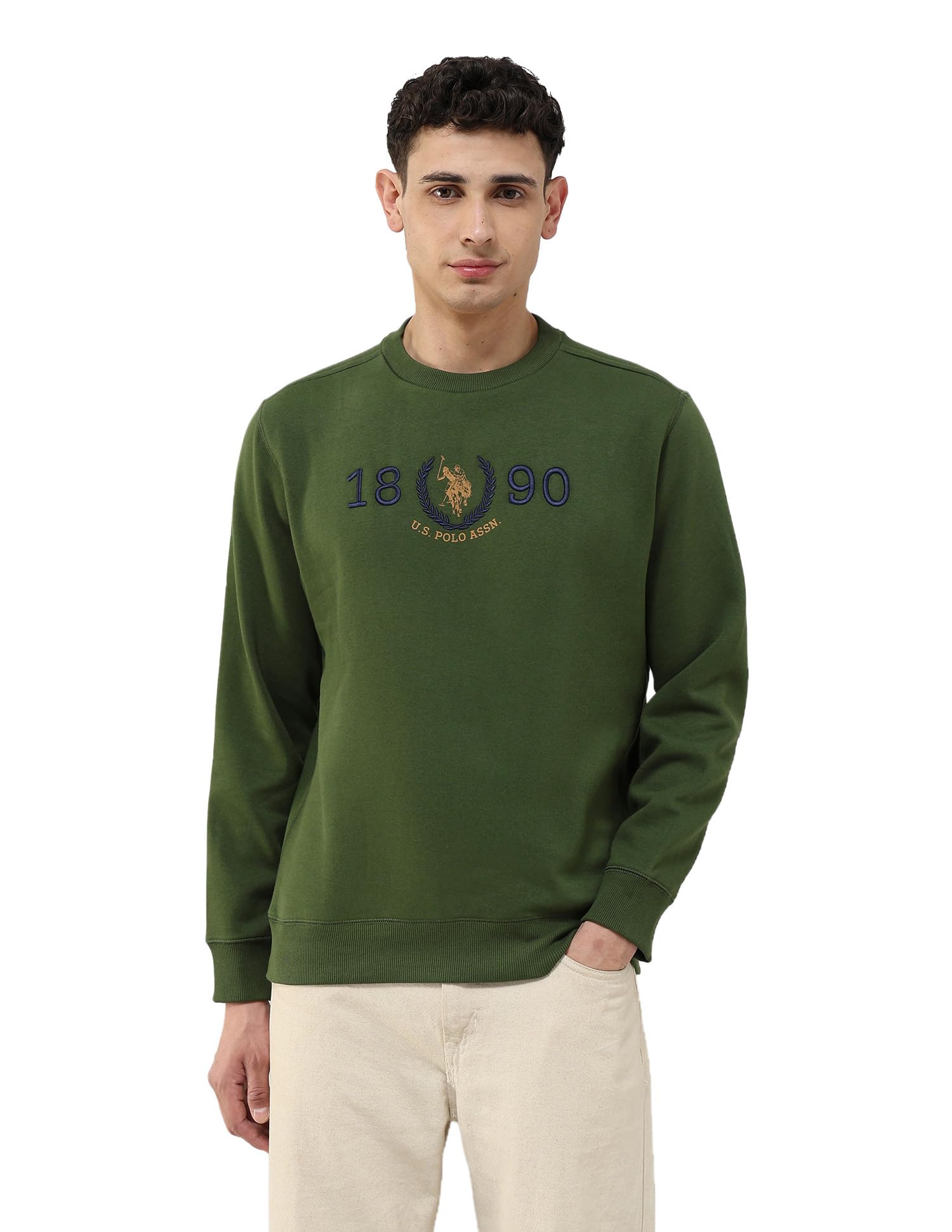 U.s.Polo Association Men's Brand Embroidered Regular fit Sweatshirt-image-26