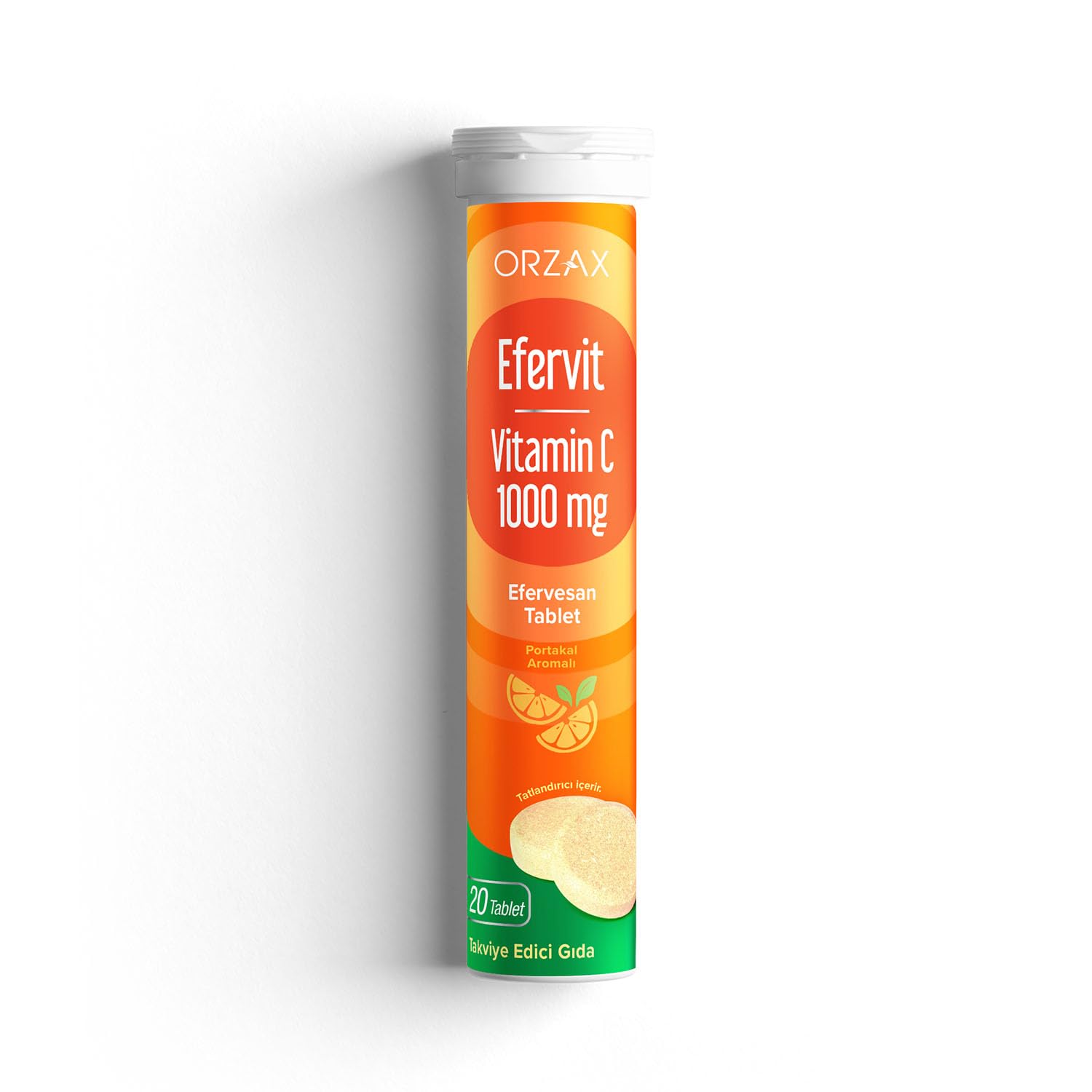 Orzax Efervit Vitamin C 1000 Mg 20 Eff Tablet