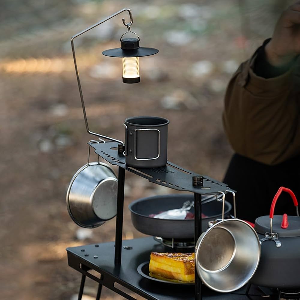 Amazon.co.jp: fengfeng IGT テーブルランタンスタンドアルミ