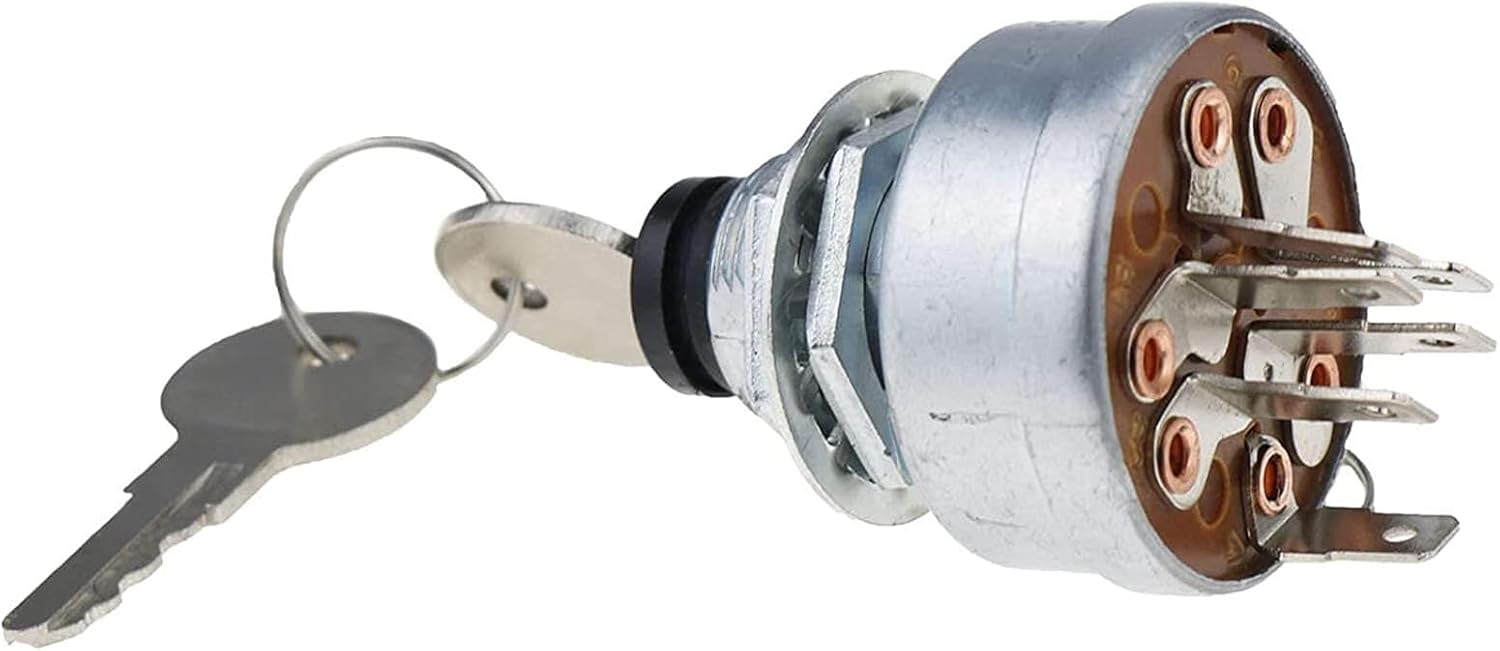 Automotive Replacement Parts Ignition Key Switch AM101561 for John Deere F910 F925 F930 RX73 RX75 RX95 SX95 Mod-A98P-834