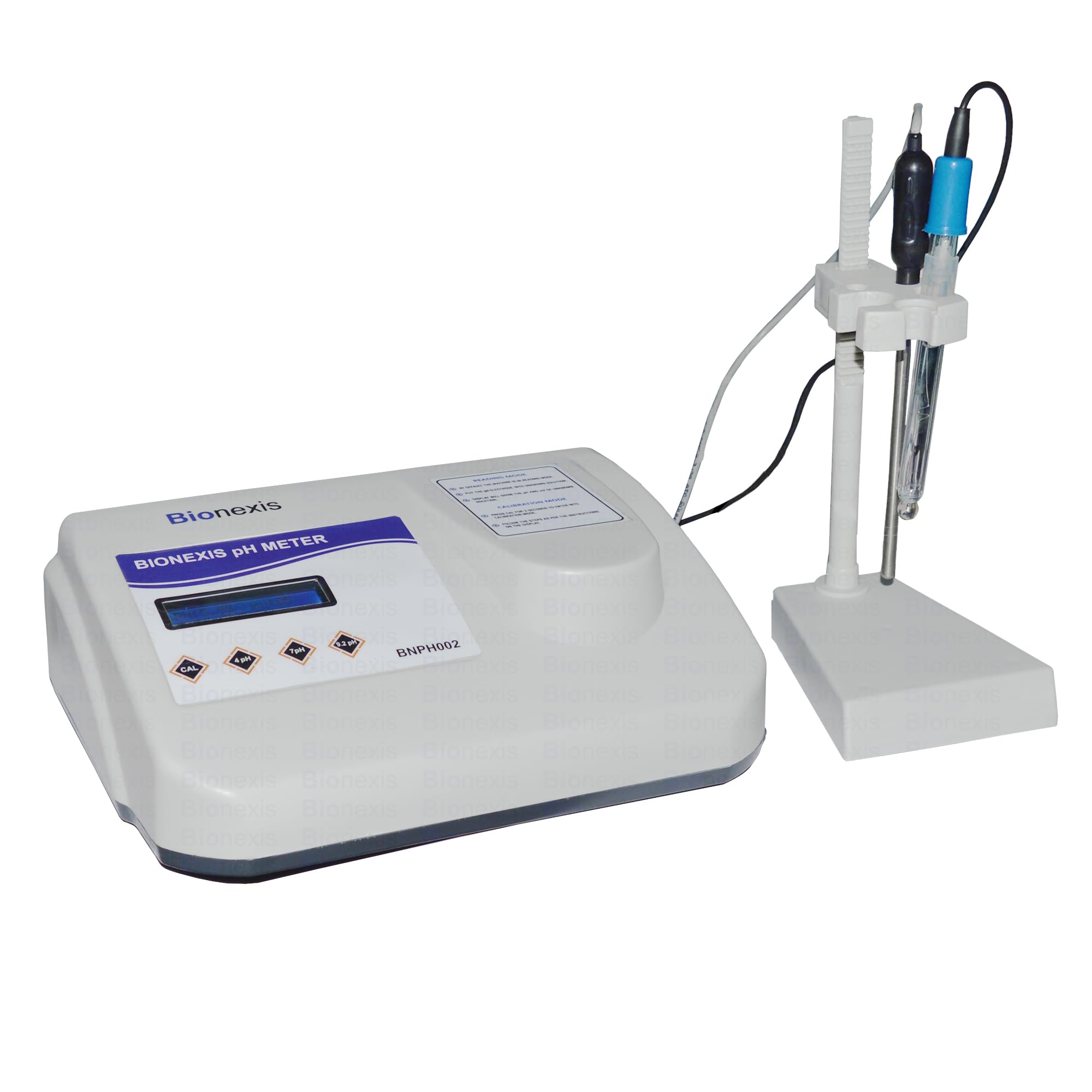 Bionexis® Benchtop Professional Laboratory pH/mV Meter (Model BNPH002) | 0.01 pH Resolution, ±0.05% Accuracy | Research Grade Instrument for Biotech, Pharma, Healthcare & Chemical Testing