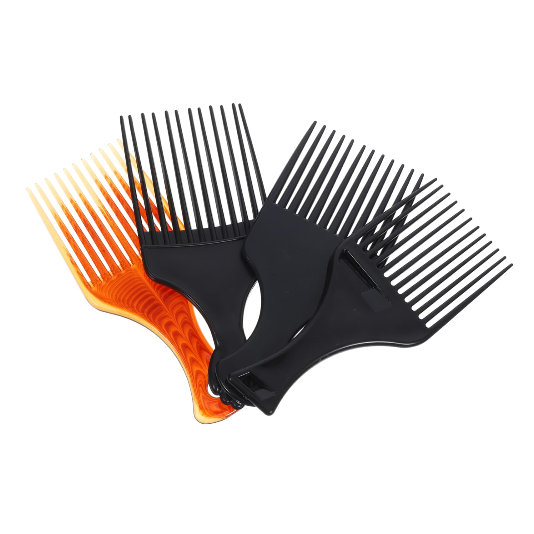 Healeved 20stücke Teiliges Haarschneidekamm Kunststoff Multifunktionale Afro-kämme Für Haarstyling Für Herren Inklusive Breiter Und Schmaler Zinken Für Frisuren Und Kopfhautmassage