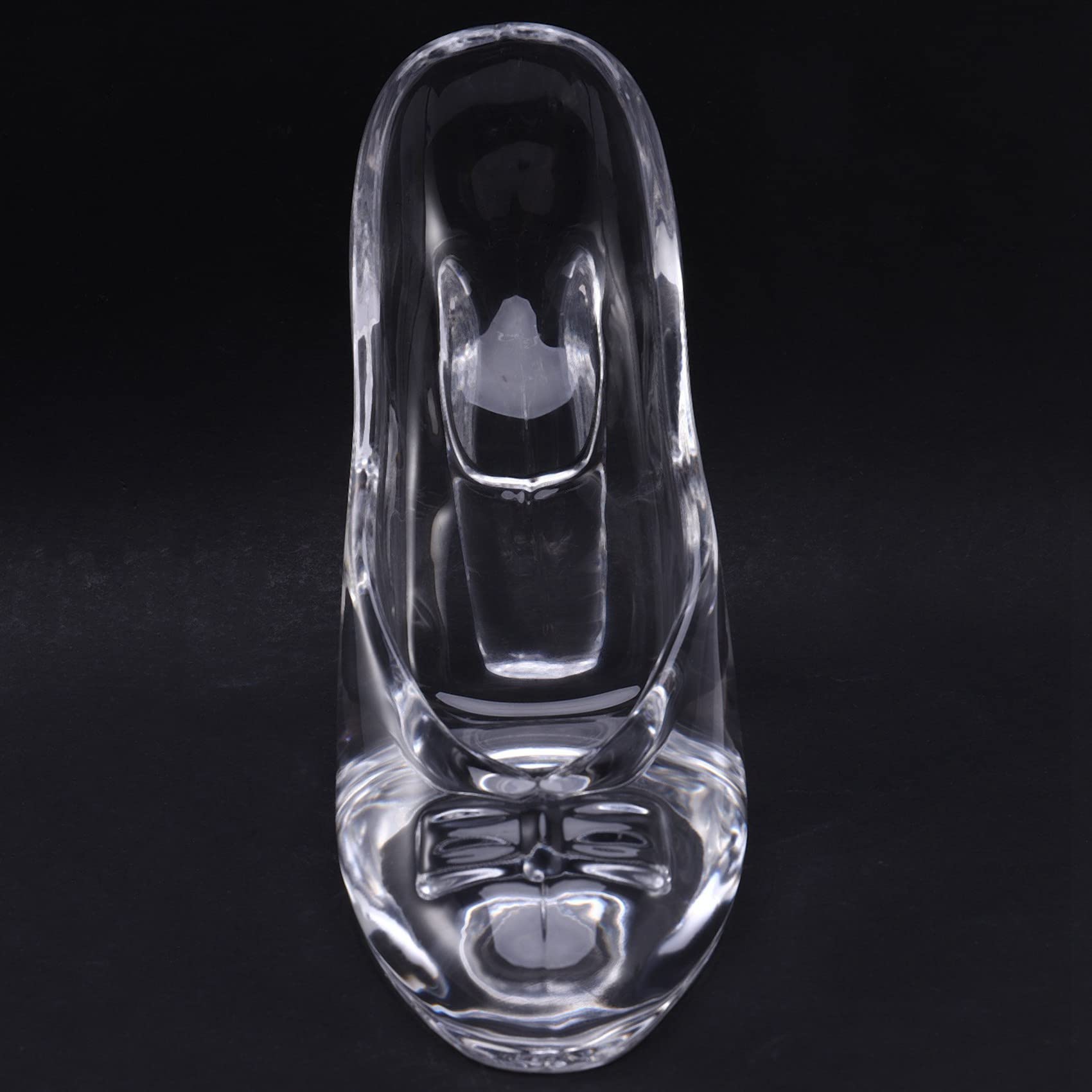 Trjgtas 4X Crystal Shoes Glass Birthday Gift Home Decor Cenerentola Scarpe Tacco Scarpe da Sposa Figurine Ornamenti