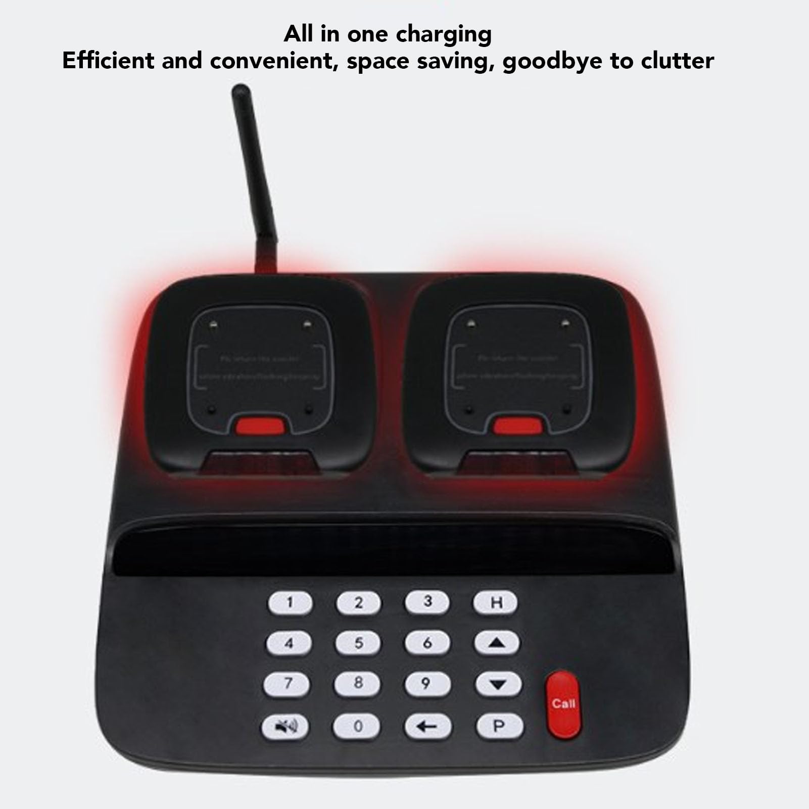 Restaurant Pager System LOUKIENE Wireless - 20 With Vibration, Flash ...