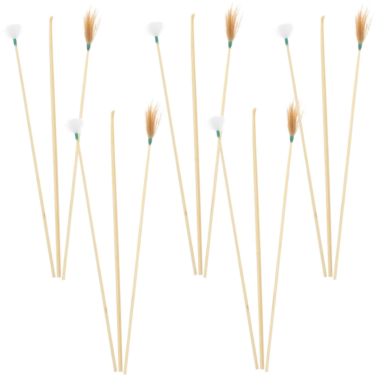 FOMIYES Ear Scoops Wax Removal Set 5 Pack Natural Bamboo Ear Cleaning Tools Gentle on Skin for Daily Use