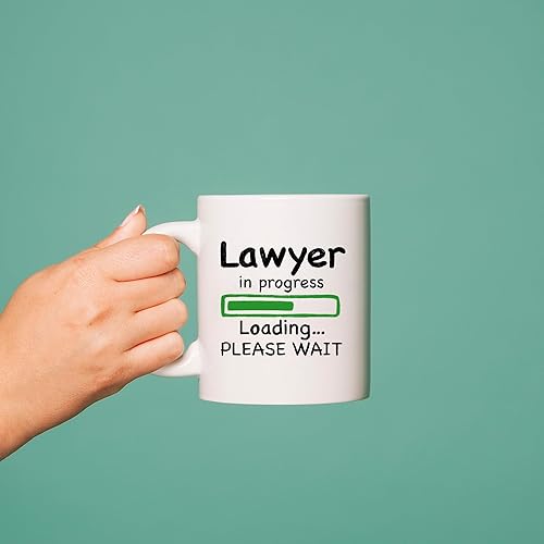 Miniatura 7 de Panvola Lawyer in Progress Loading Please Wait Lawyer Gifts Law Student Taza de café Regalo de graduación Future Attorney Taza de cerámica Novedad