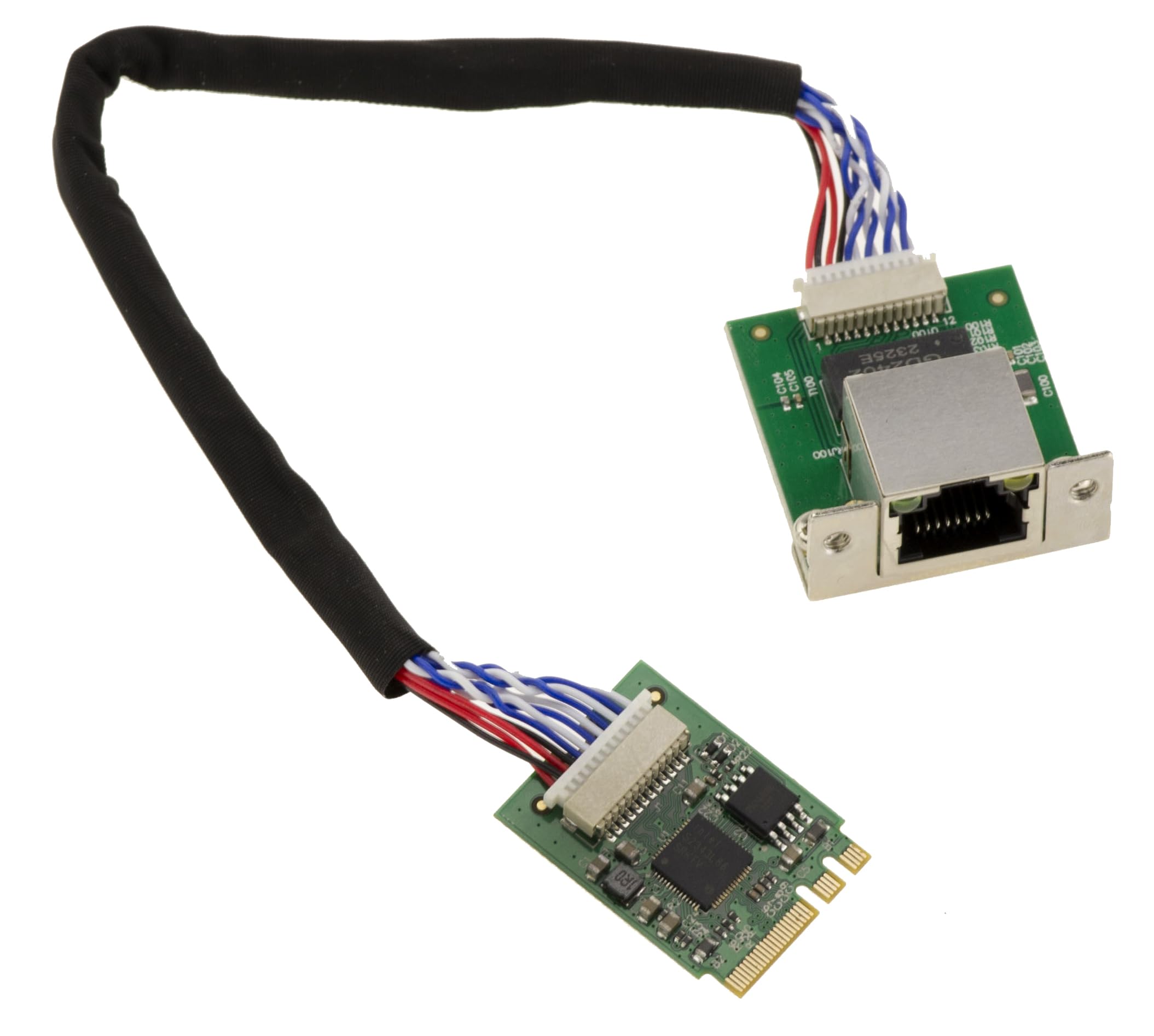 KALEA-INFORMATIQUE M2 M.2 NGFF E A Key 2.5 Gigabit RJ45 LAN ethernet 10 100 1000 1G 2.5G z chipsetem Intel I226 SRKTV