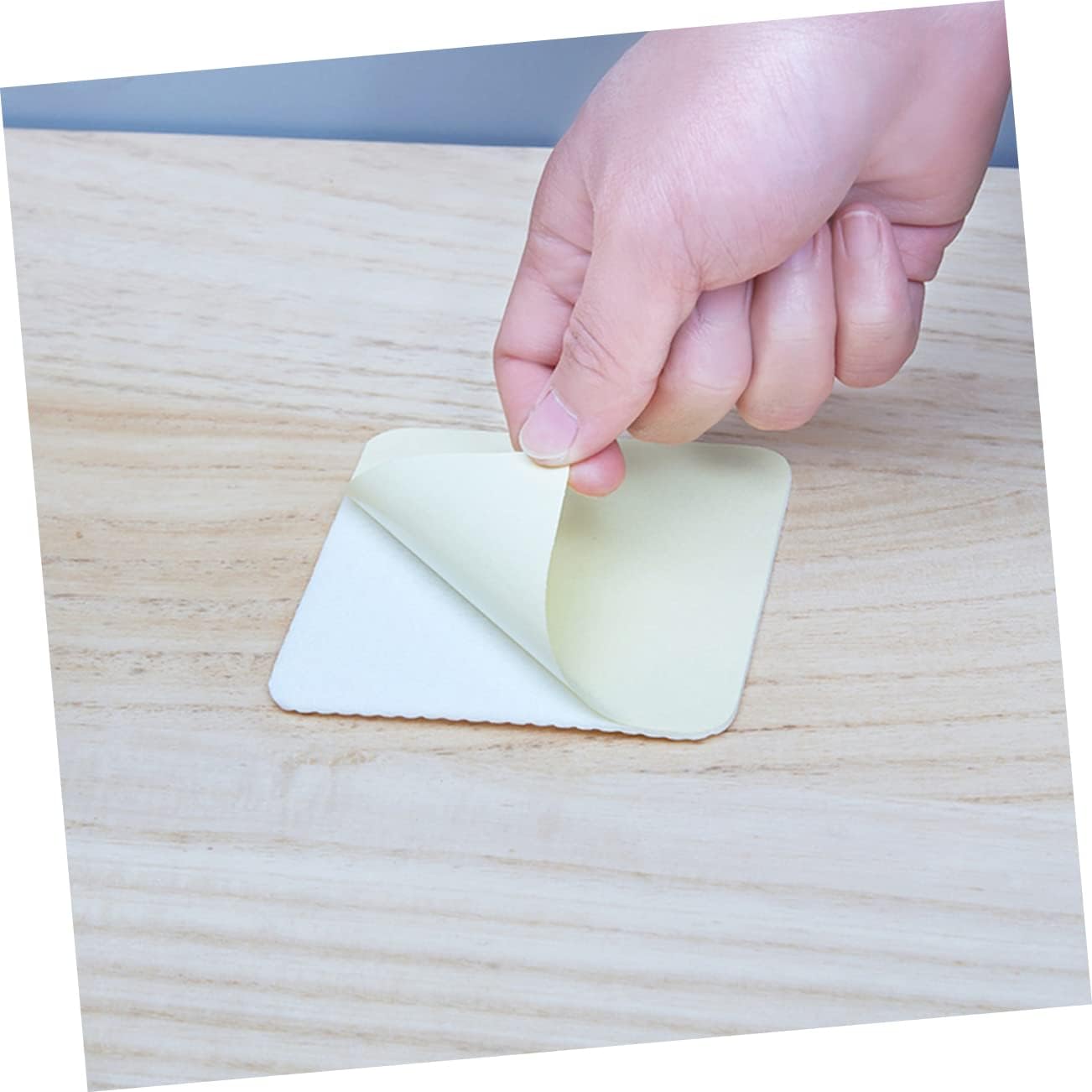8pcs Washable Non- Carpet Fixation Stickers -Skid Rug Adhesives for Home Use Premium Non-Woven Cloth Easy to Install Versatile for Various Accessories