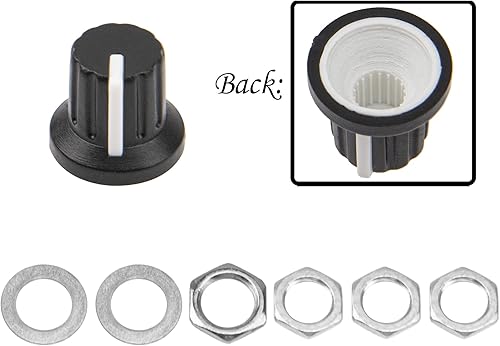 Miniatura 2 de 1 paquete de Yootones - Transductor piezoeléctrico para pastilla de guitarra de 1.969 in, amplificador precableado con conector de salida de 0.250
