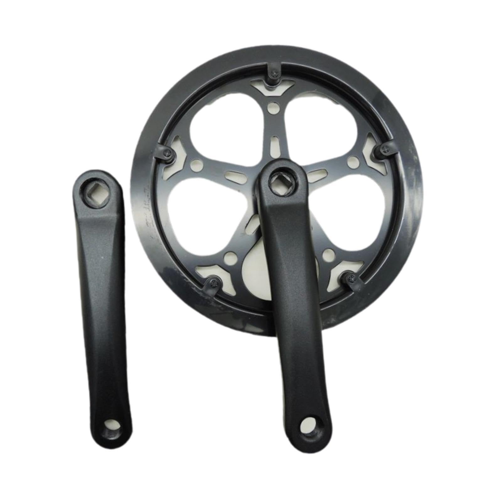 Guarnitura per bicicletta ad alta resistenza, set per bicicletta pieghevole, bici da strada, nero, 170 mm