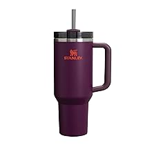STANLEY 1913 Quencher H2.0 Flowstate Borraccia Con Cannuccia 1.2L – Freddo Per 11 Ore – Con Ghiaccio Per 48 Ore – Senza BPA – Tazza Termica Con Manico – Plum