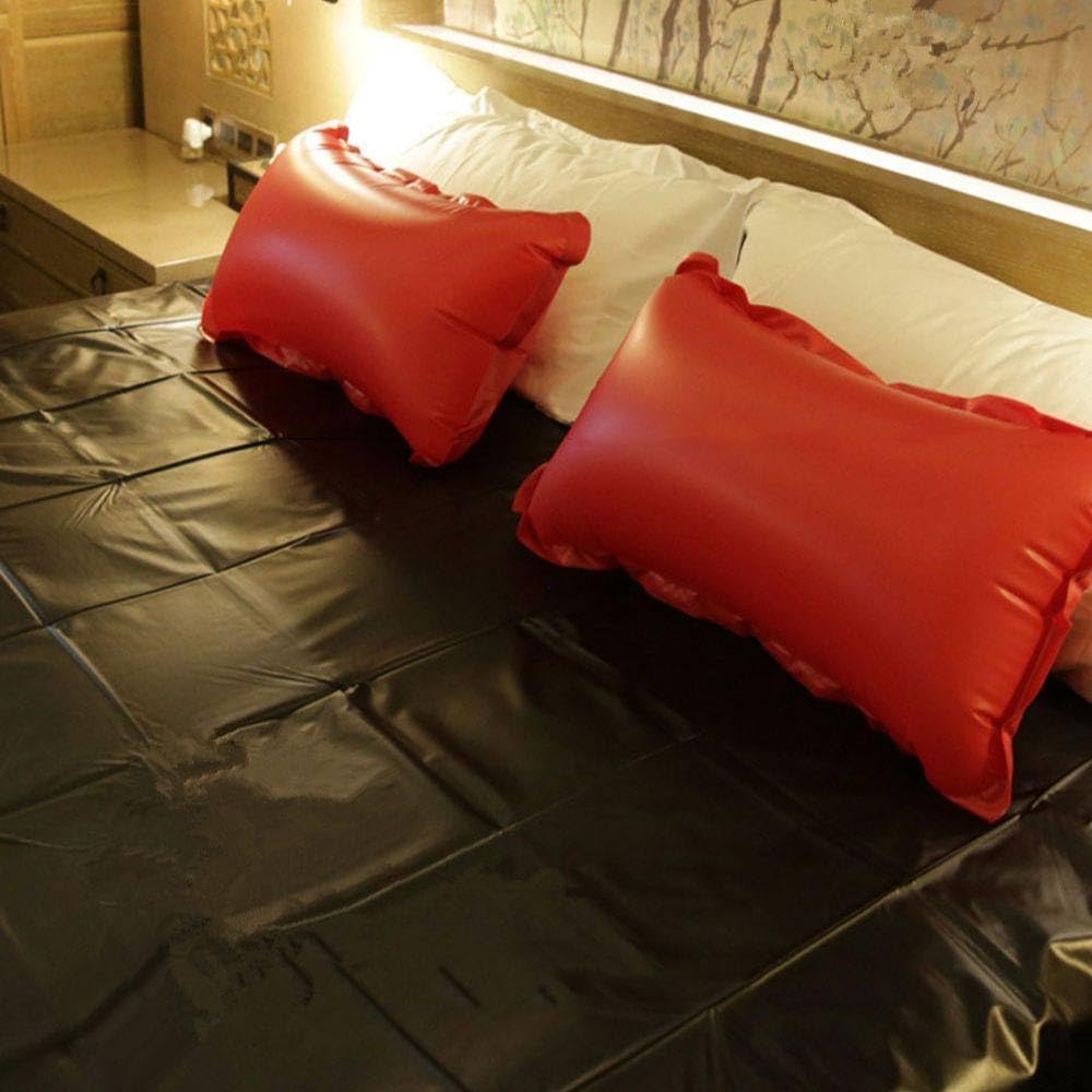 Copriletto da letto impermeabile e resistente all'olio nero, 130x220cm