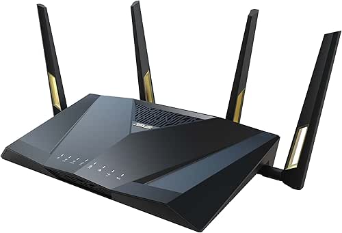 ASUS RT-AX88U PRO AX6000 Dual Band WiFi 6 Router, WPA3,