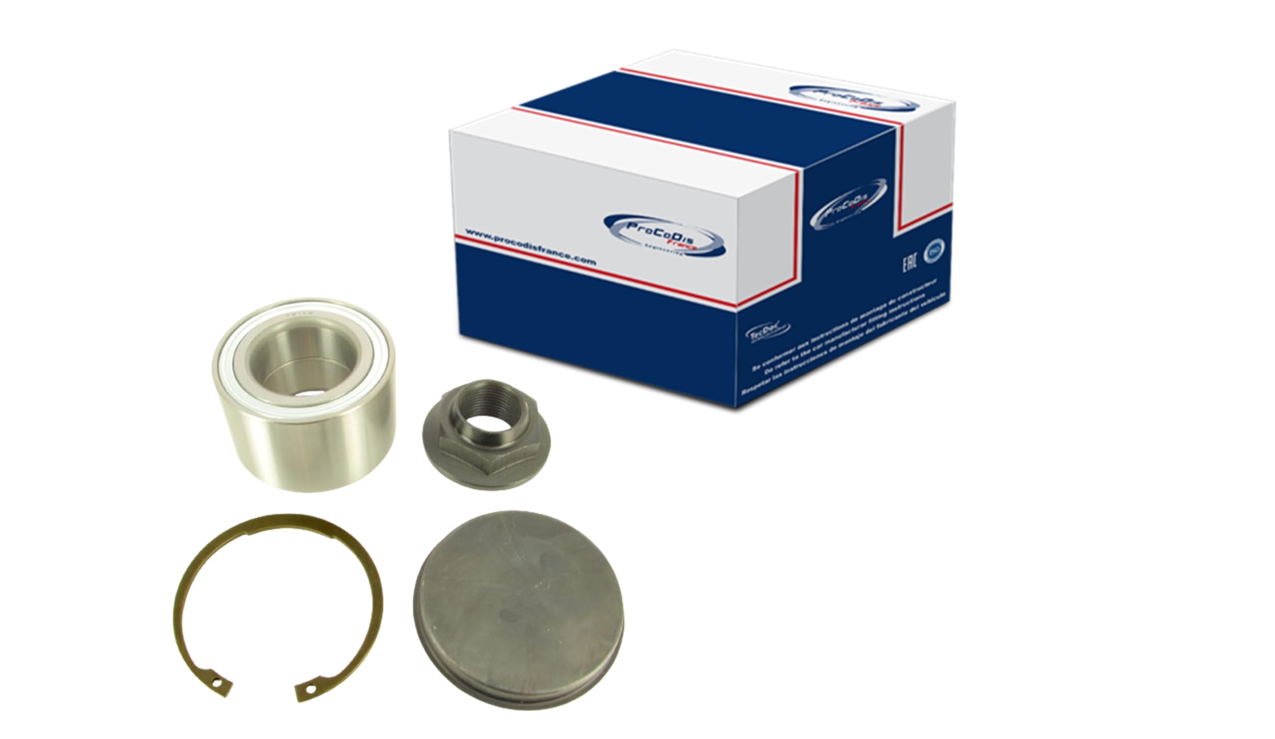 Kit de Roulements de Roue PROCODIS R4055 - Remplacement Complet