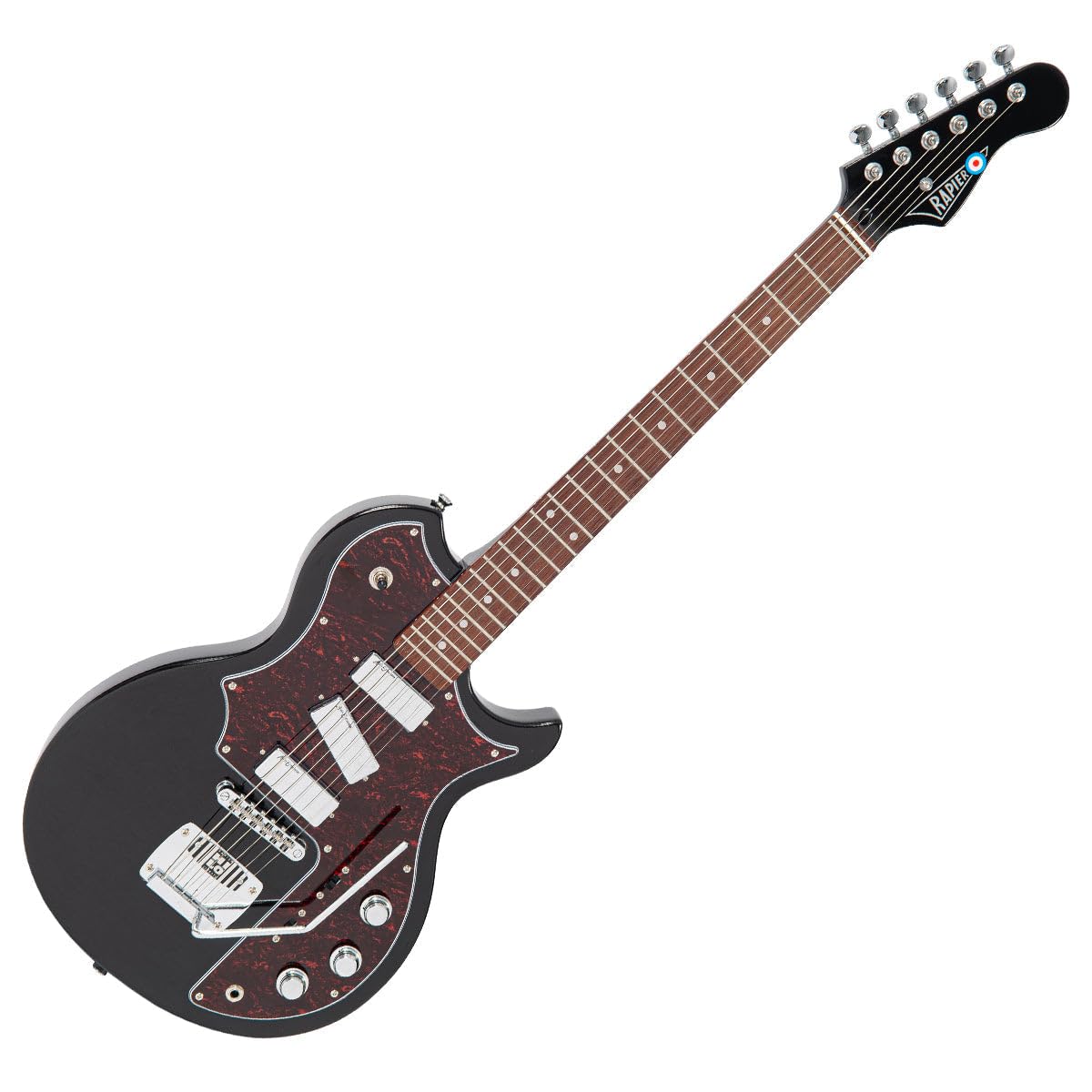 Rapier Deluxe Electric Guitar ~ Gloss Black