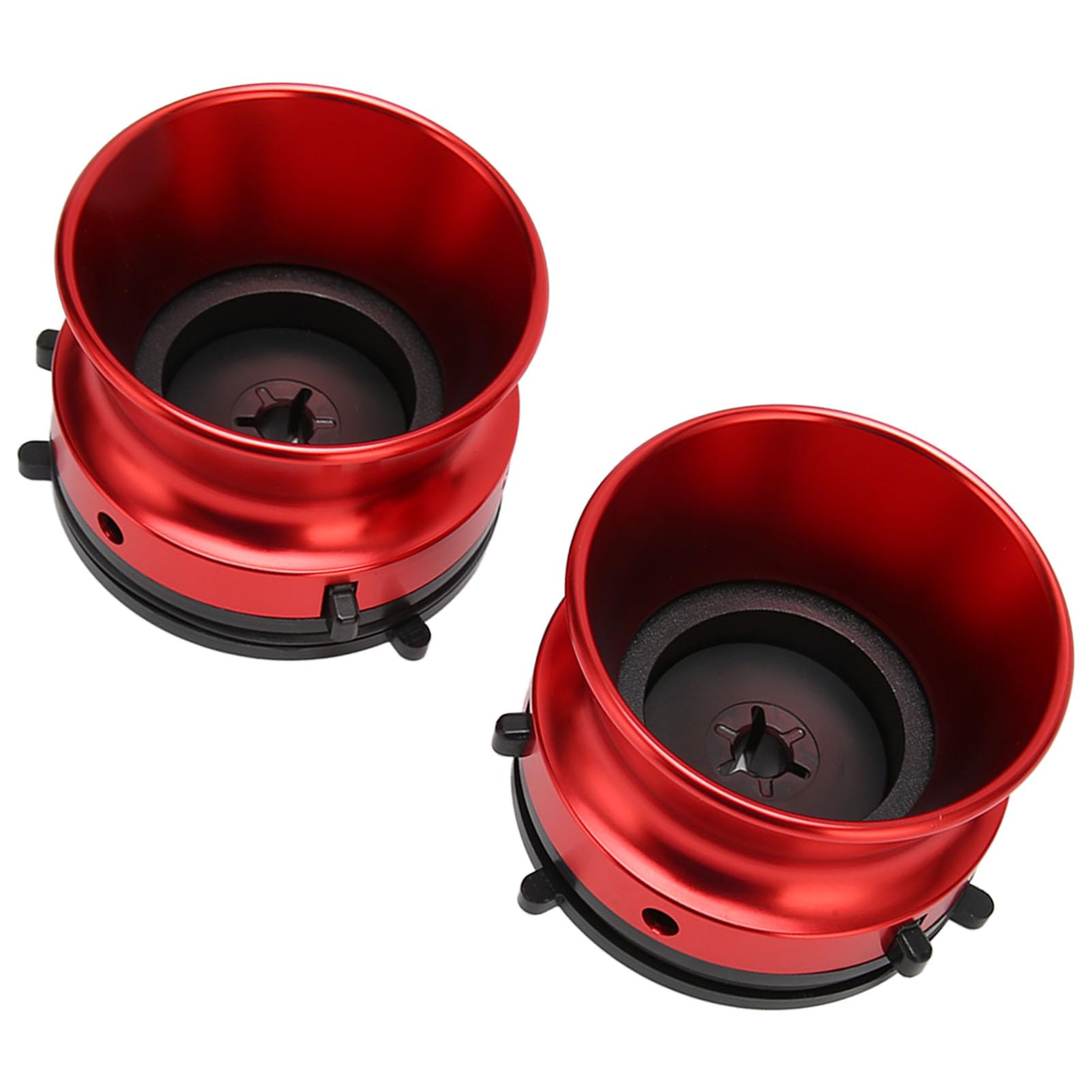KUIDAMOS Adaptador de Concentrador NAB de Aleación de Aluminio Pulido de 10 Pulgadas Fácil de Instalar para Grabadora de Cinta de Carrete a Carrete Compatible con Studer Akai 2 Unidades