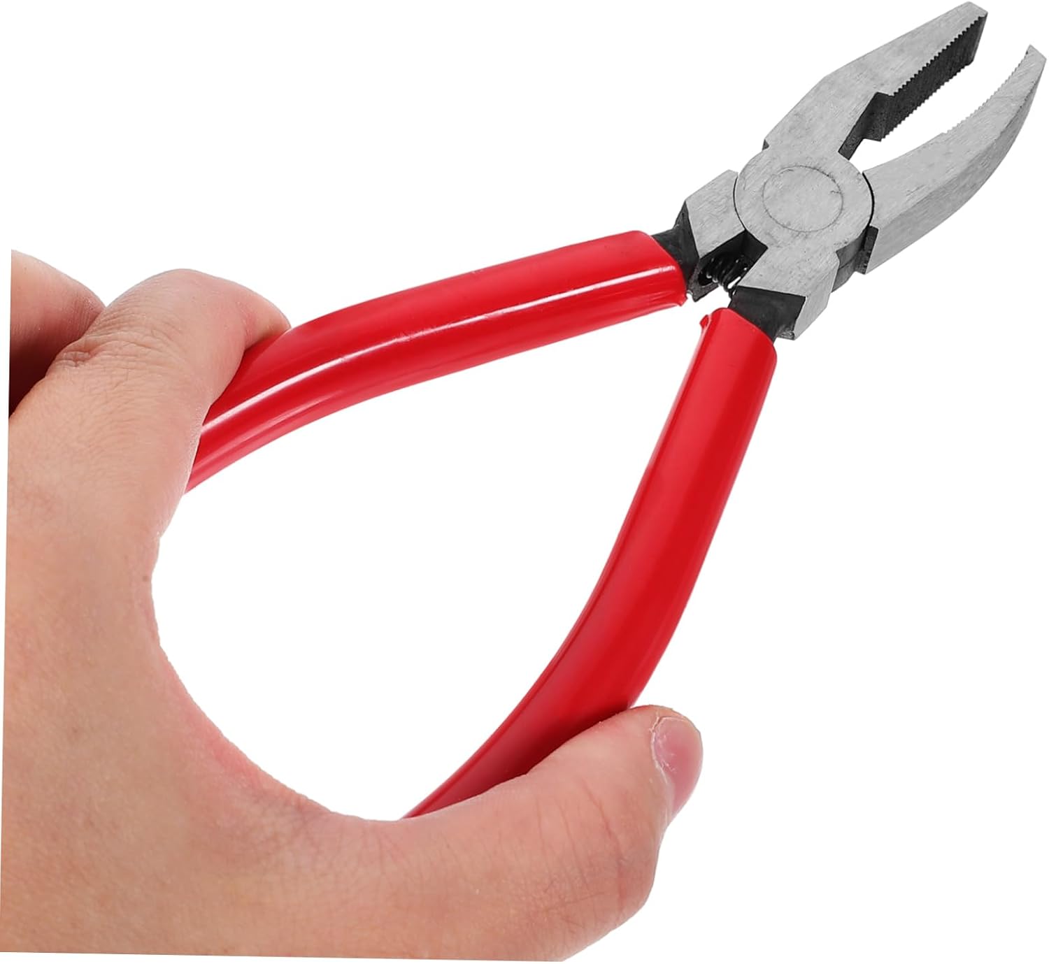 Cabilock Running Pliers for Glass Cutting Precision Tool for Stained Glass Fusion Materials with Curved Jaw Design for Enhanced Stability and Safety