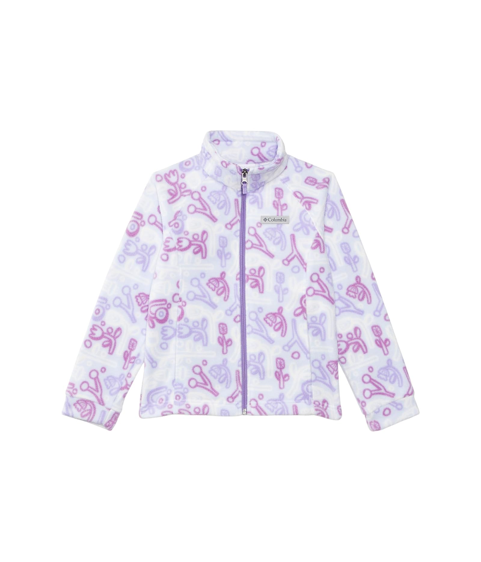 Girl's Columbia Kids Benton Springs™ II Printed Fleece (Little Kid/Big Kid) - Picture 22 of 22
