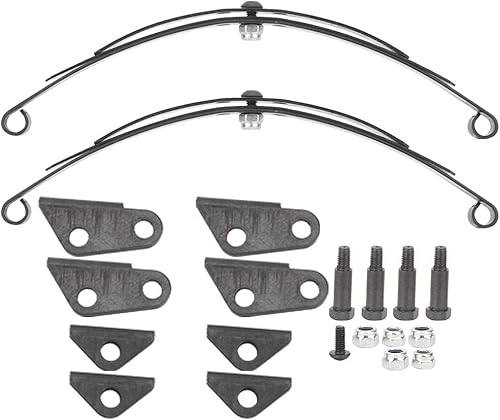 Suspensión de hoja trasera, kit de resorte de hoja de coche RC de alta simulación, para 114 RC Truck RC Car RC Model DIY RC Vehicle