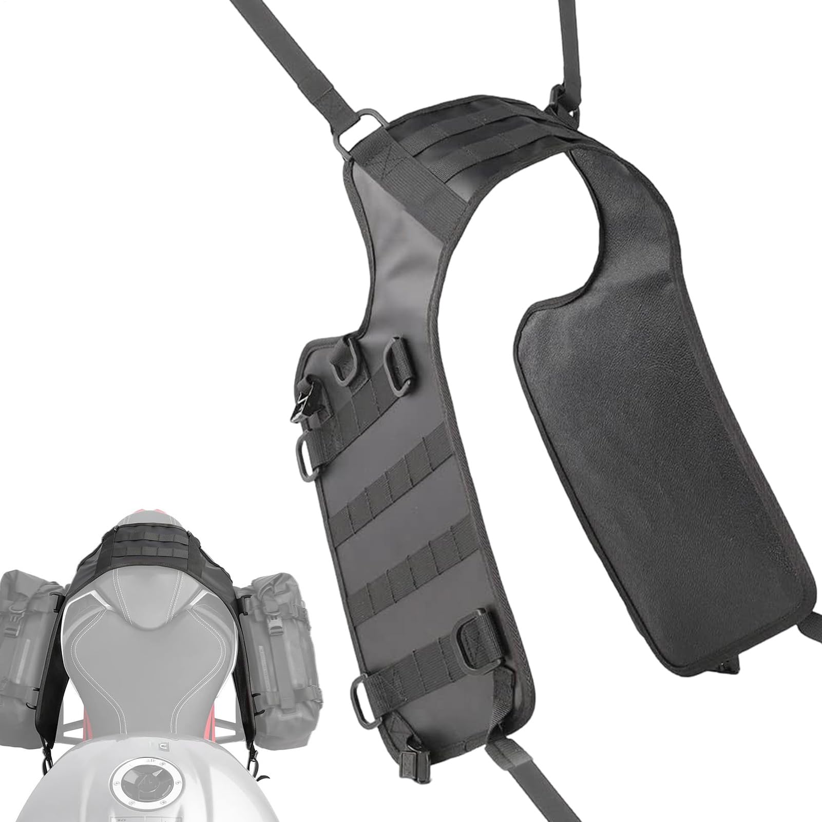 Base de sac de selle de moto évite les rayures de peinture - 8