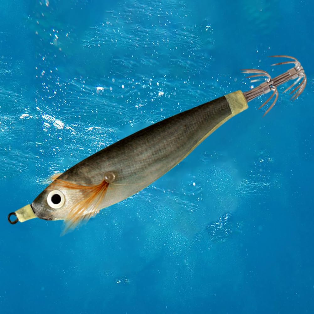 10 Esche Luminose Per Pesca In Acqua Salata – Calamari Di Plastica Premium, Colorate