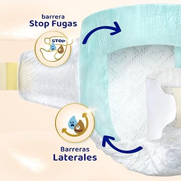 Dodot Sensitive Diapers, Size 6+, Extra Absorbency, 160 Count, For Babies 14+ kg, 12 Hours of Protection, with Leak Barriers and Ultra Soft Materials