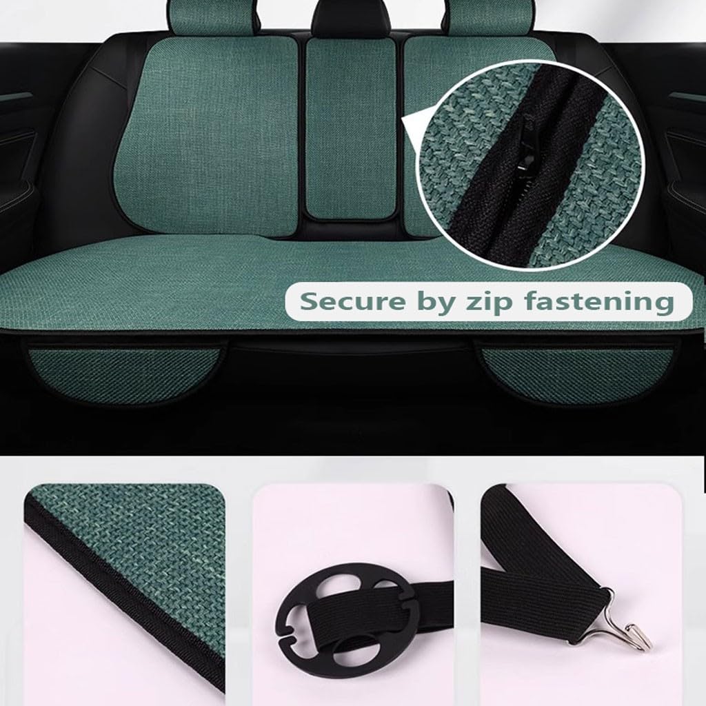 Housses de Siège de Voiture pour Jeep Renegade 2014-2023 Housse de Siege Voiture Housse de Protection Siège Voiture -Ensemble de Housses Siège Avant et Arrière