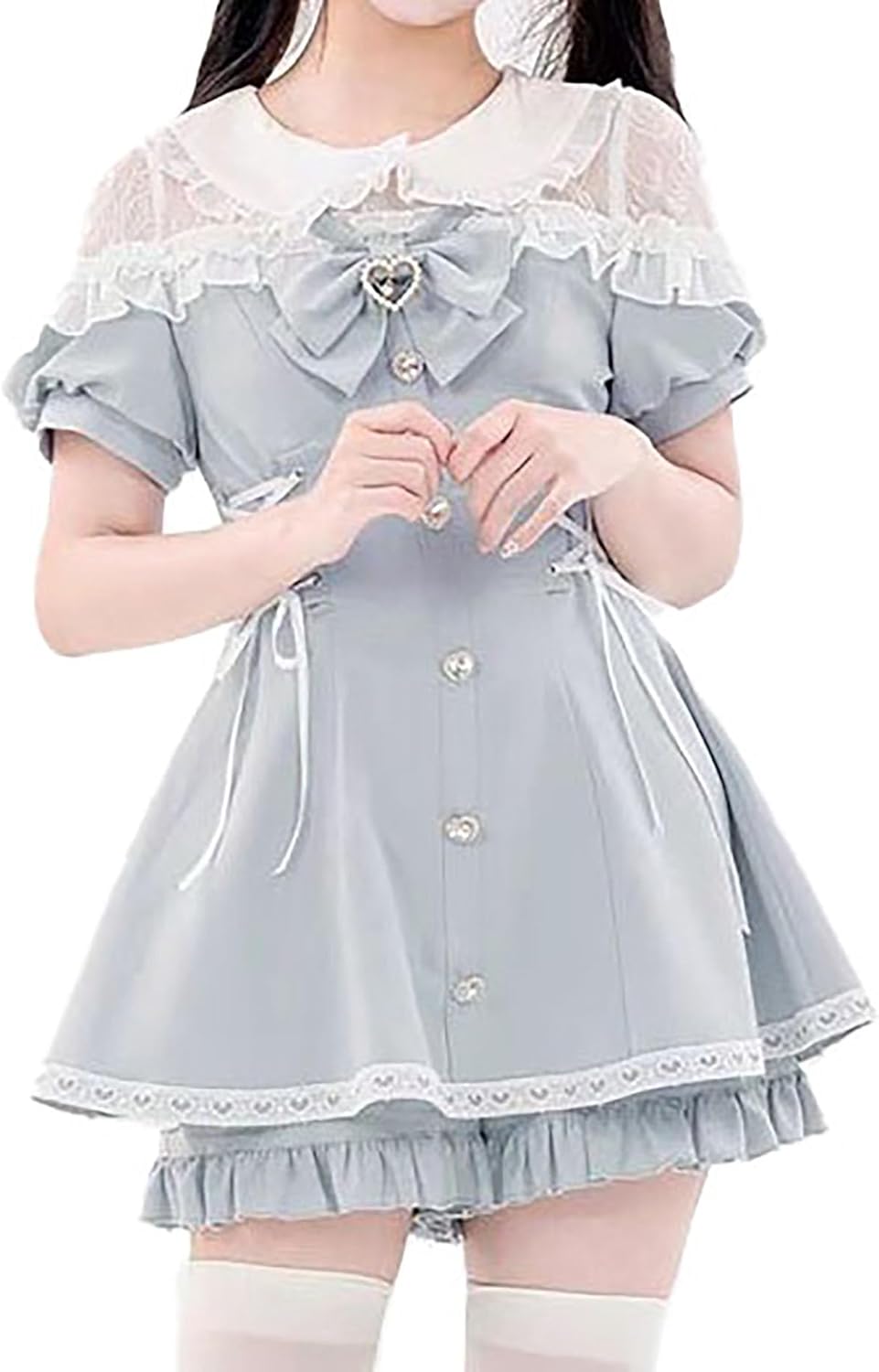 Amazon.co.jp: [Jundakara] レディース ワンピース リボン