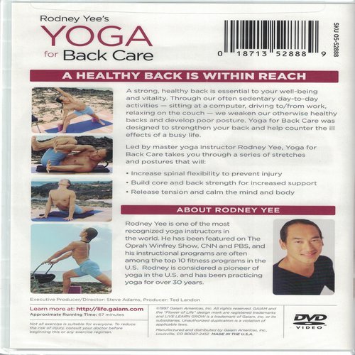 Yoga for Back Care with Rodney Yee