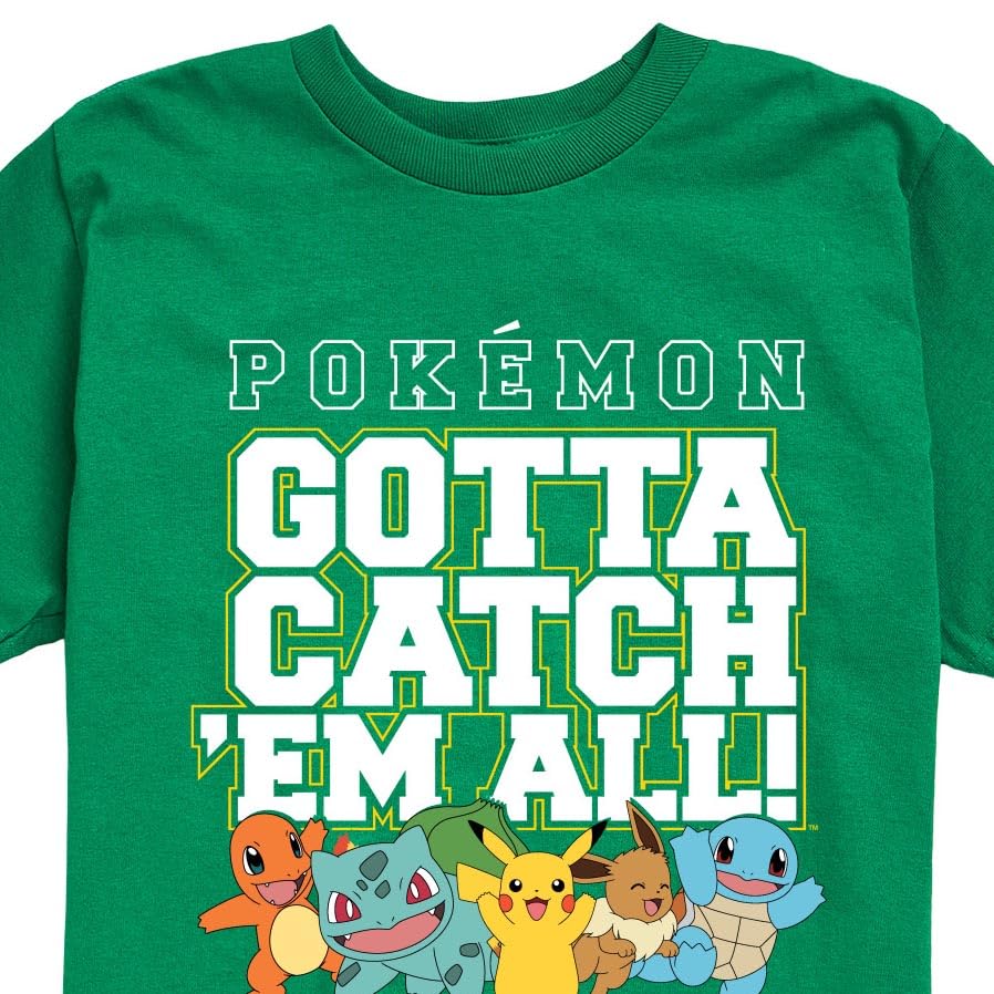 HYBRID APPAREL - Pokémon Gotta Catch 'Em All - Kids Short Sleeve Graphic T-Shirt3