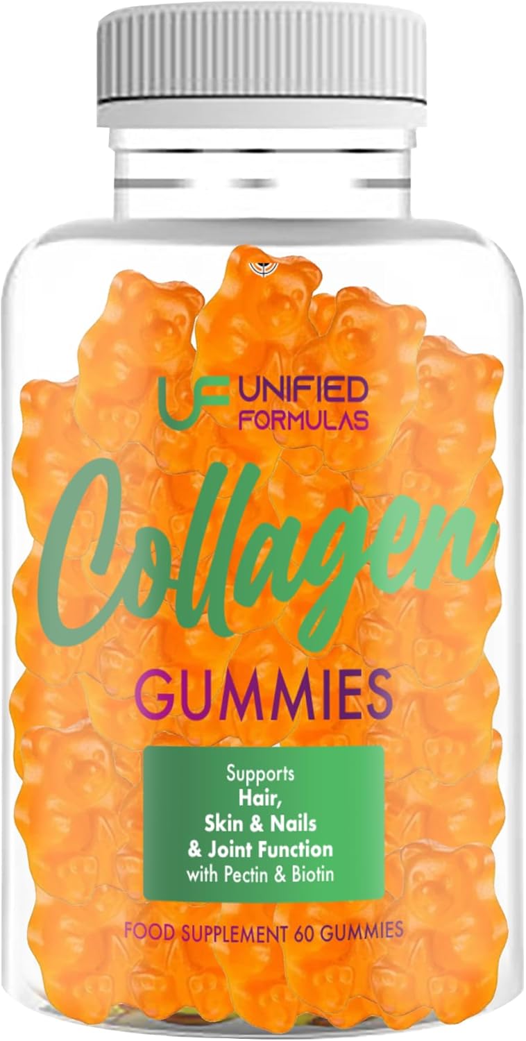 Collagen Peptide Gummies, Supports Hair, Nails,Skin and Joint Function