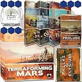 Terraformation Planet |Terraforming Mars| Strategy Board Game & EXPANSIONS: Turmoil, Colonies, Prelu