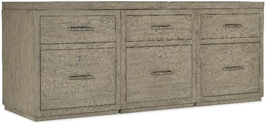 Hooker Furniture Home Office Linville Falls 72" Credenza with Three Files