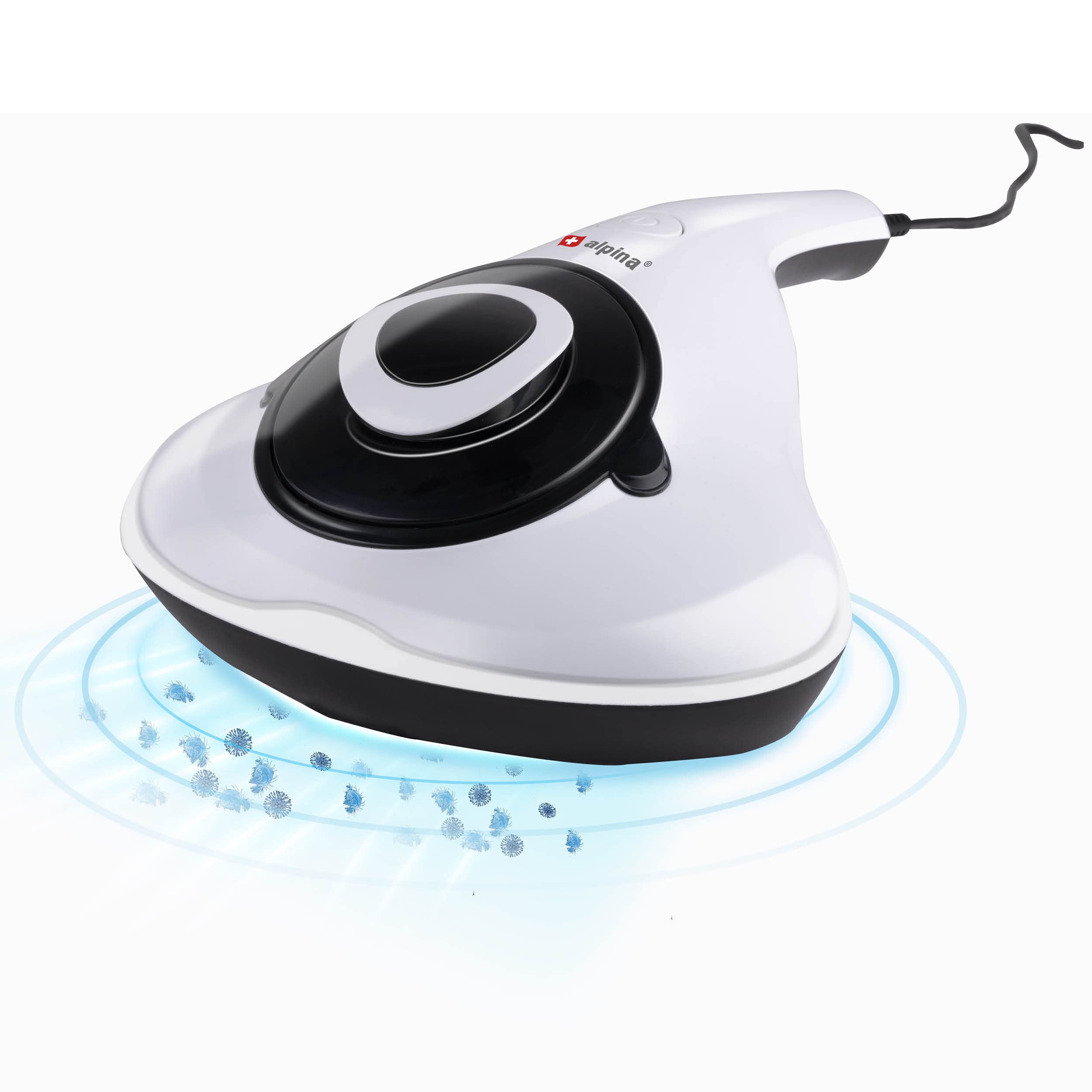 Alpina Aspirateur Anti-acariens - 230 V - Nettoyant Textile - Filtre UV - Nettoyant pour lit et Meubles