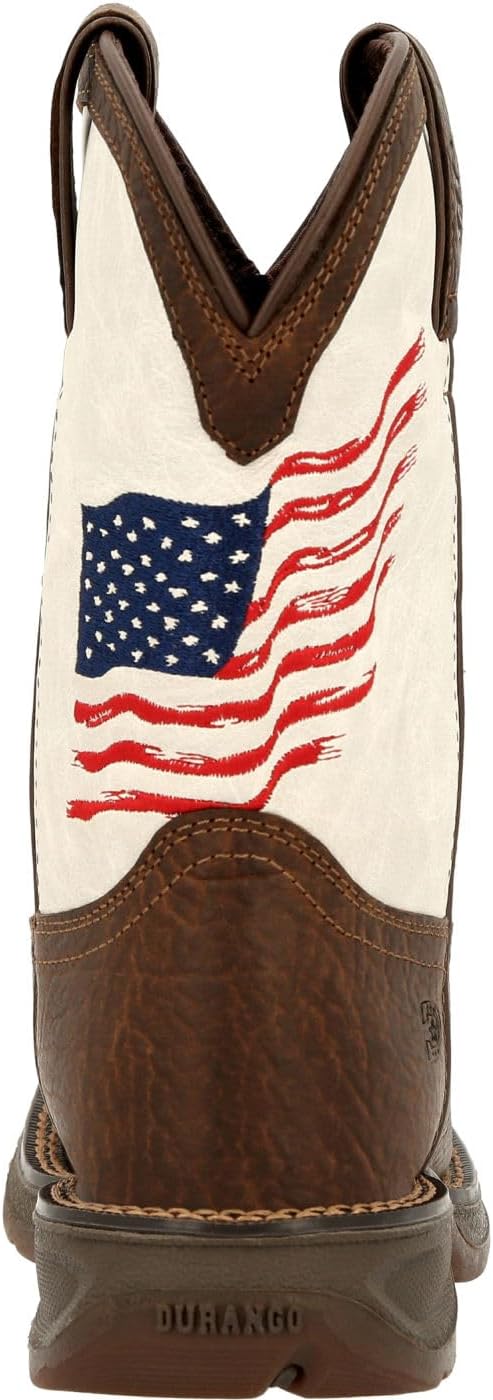 Durango Kids' Lil Distressed Flag Western Boots