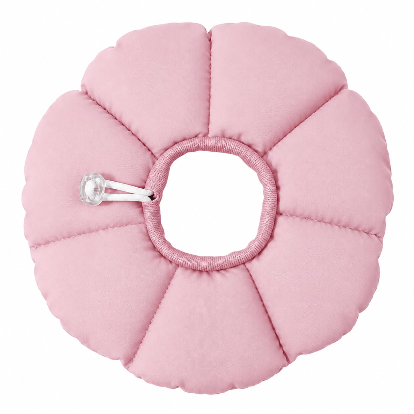 Soft Cat Cone Collar, Waterproof Recovery Collar for Cats & Dogs (Pink)